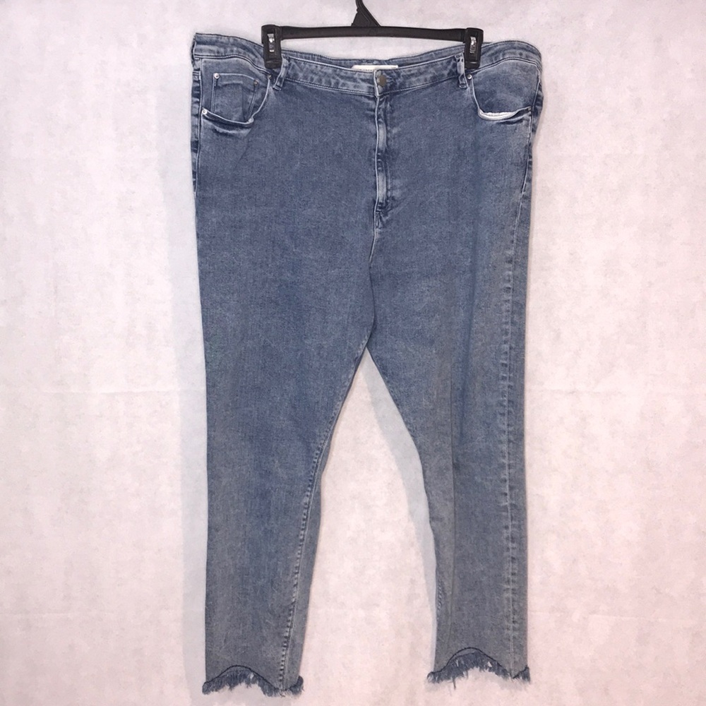 ASOS Denim Plus Raw Hem Jeans - Size 22